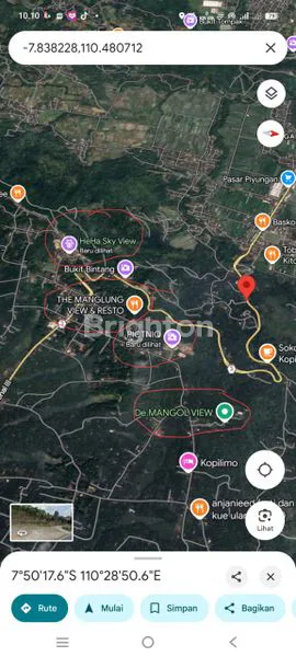 image TANAH LUAS BUAT VILLA LOKASI STRATEGIS PINGGIR JALAN RAYA DEKAT HEHA SKIEW  (6)