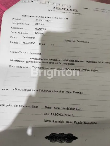 image RUMAH DAN TANAH KOTA GRESIK (6)