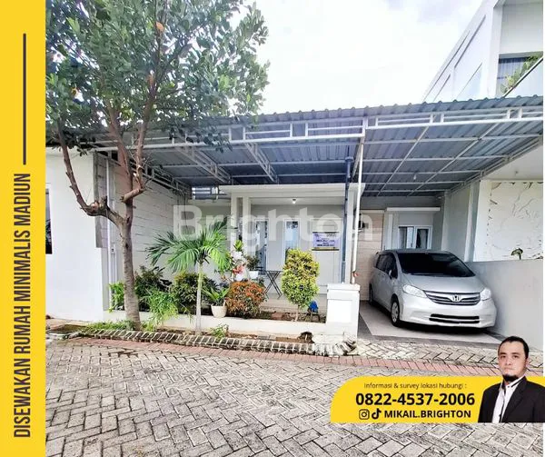 RUMAH MODERN MINIMALIS DI KOTA MADIUN
