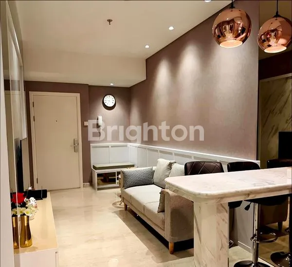 JUAL / SEWA. APARTMENT PODOMORO. UK. 56 M2. FULL FURNISHED. TOWER LINCOLN. LANTAI 11