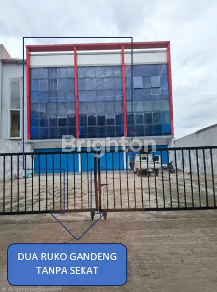 RUKO GANDENG DUA 5 TINGKAT DI JALAN RAYA UTAMA, KEDUNGBADAK KEC TANAH SEREAL BOGOR KOTA