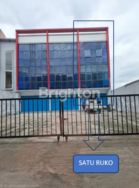 SATU UNIT RUKO DISAMPING RUKO GANDENG DUA 5 TINGKAT DI JALAN RAYA UTAMA, KEDUNGBADAK KEC TANAH SEREAL BOGOR KOTA