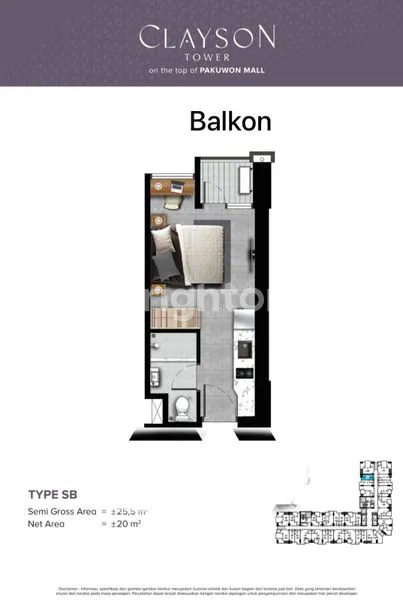 image APARTMENT LOKASI STRATEGIS DEKAT CITRALAND GRAHA FAMILY CIPUTRA PAKUWON MALL GWALK DIAN ISTANA (1)