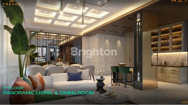 image RUMAH MEWAH TRESOR BSD CITY, TANGERANG, BANTEN. ARSITEKTUR MODERN, ELEGAN, DAN EKSKLUSIF. TIPE ALTAIR BY SINARMAS LAND (7)