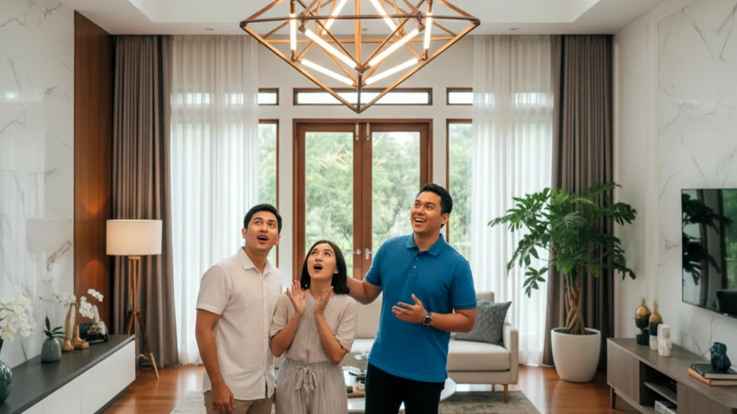 lampu gantung ruang tamu panduan desain 5 instrumen investasi