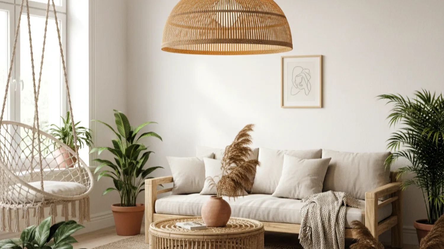 lampu gantung ruang tamu panduan desain 14 gaya japandi