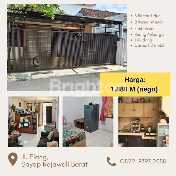 image RUMAH 3KT SAYAP RAJAWALI, DEKAT GERBANG TOL PASIRKOJA & BANDARA (1)