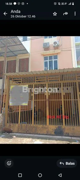 RUKO 3 LANTAI SHM, LOKASI STRATEGIS BTP