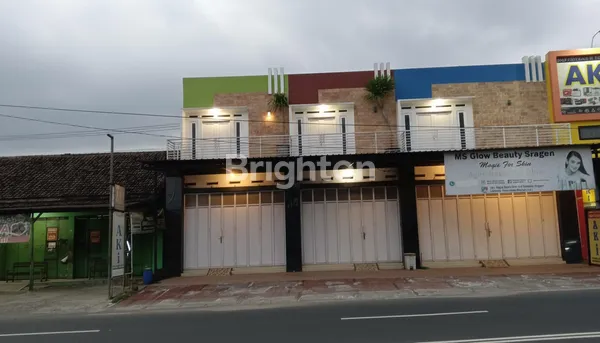 RUKO 2 LANTAI DI JL. SOLO NGAWI  SRAGEN