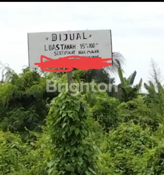 LAHAN STRATEGIS 1500M² UNTUK USAHA