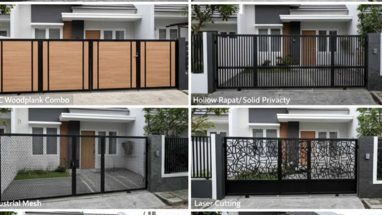 model pagar baja ringan terbaru 2025 7 8 model pagar baja ringan