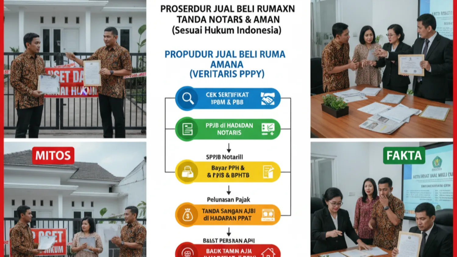 surat jual beli rumah tanpa notaris risiko hukum 5 yang penting ada materai