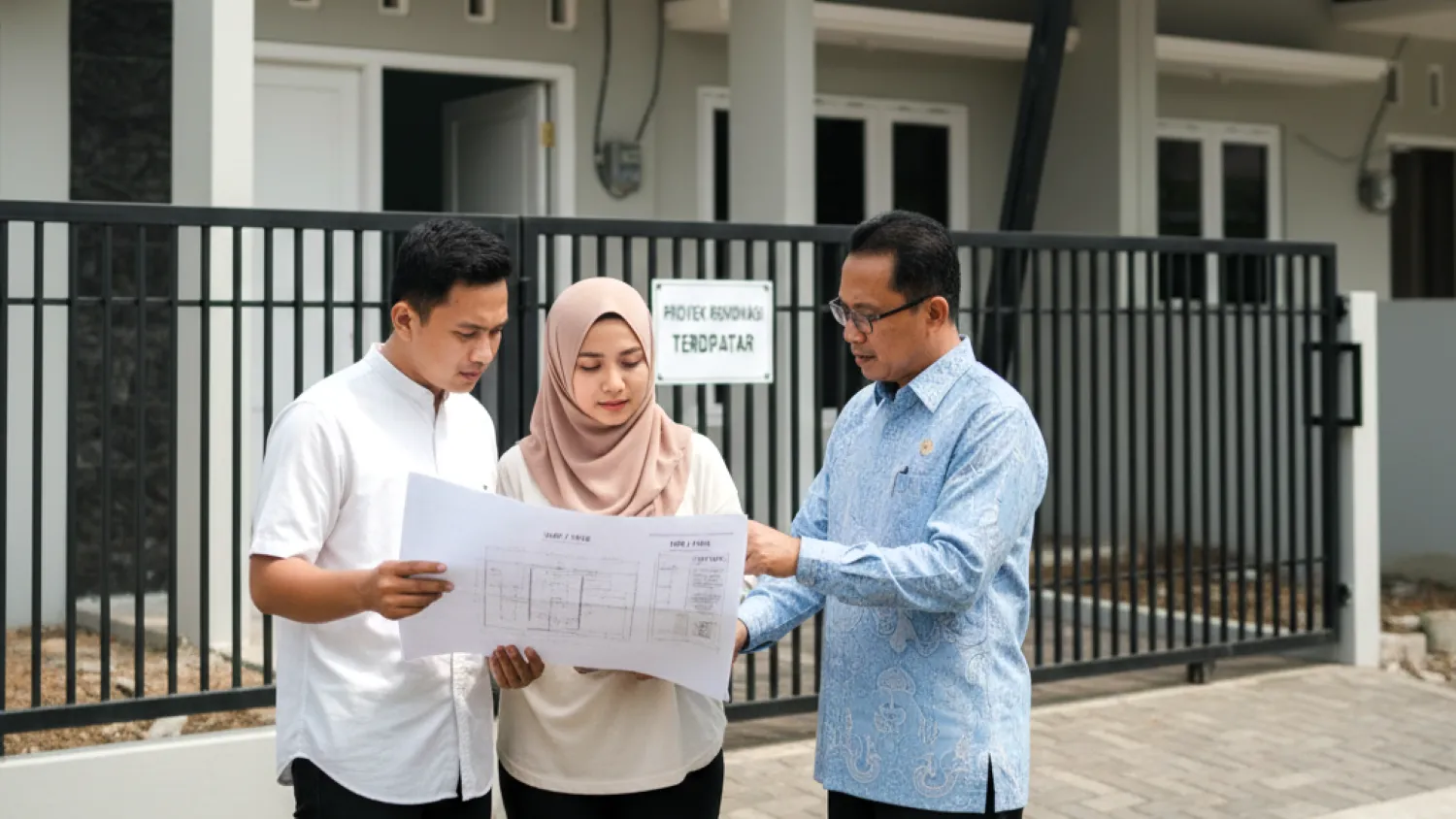panduan renovasi rumah subsidi tampak depan minimalis 2