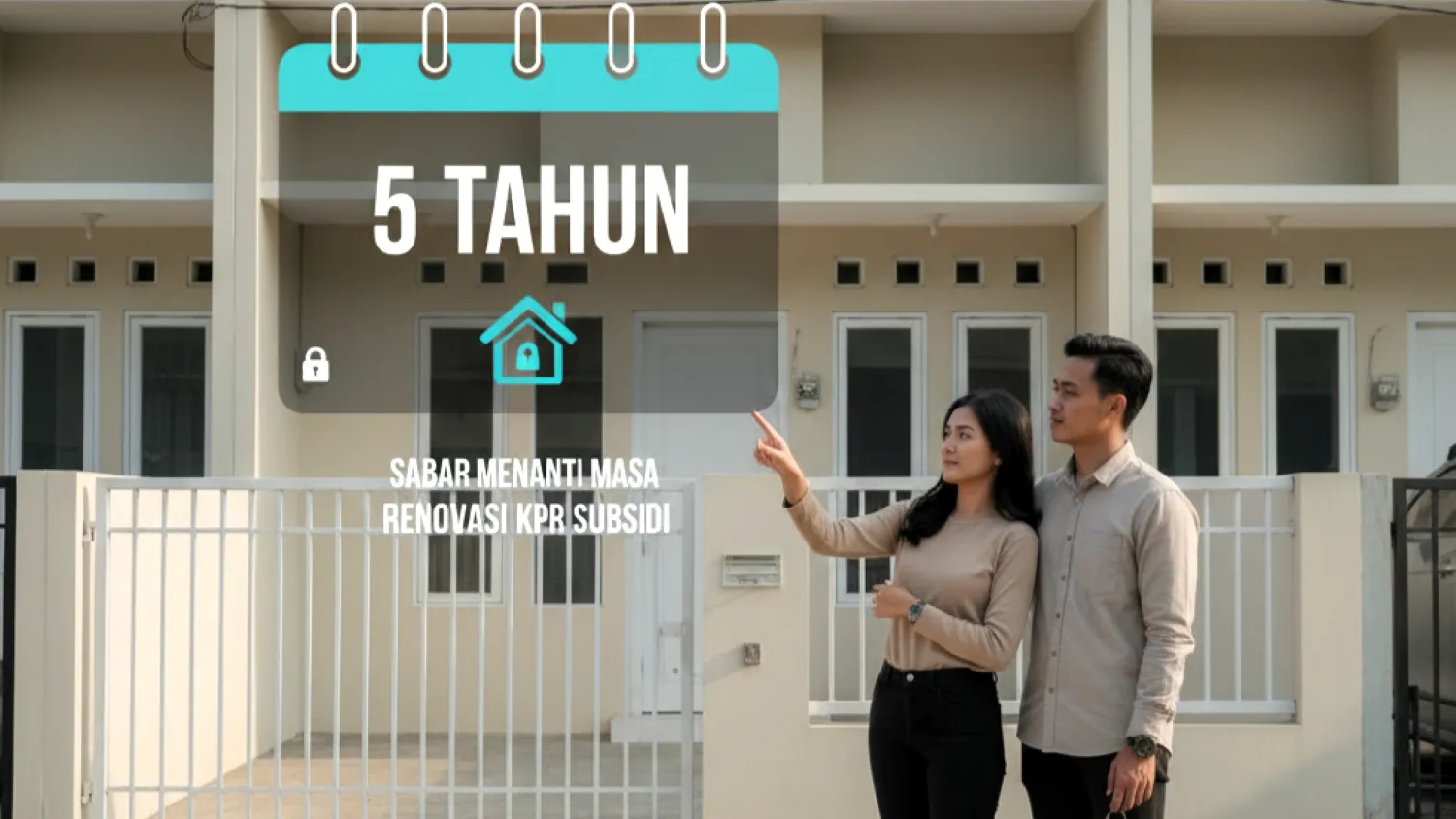 panduan renovasi rumah subsidi tampak depan minimalis 4 jangka waktu renovasi2
