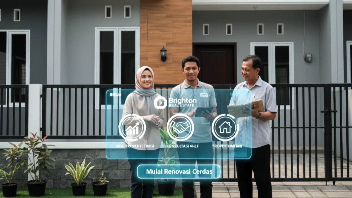 panduan renovasi rumah subsidi tampak depan minimalis 15 langkah awal memulai