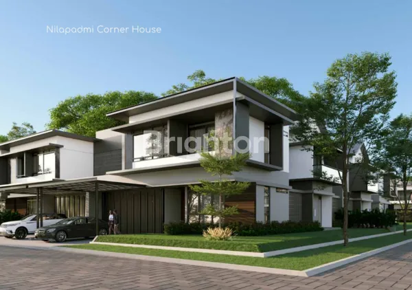 NILAPADMI RESIDENCE SUDUT 2 LANTAI LOKASI EKSKLUSIF KOTA MANDIRI BANDUNG BARAT