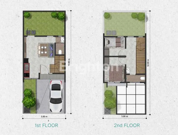 image RUMAH TERALAND TIPE ALINA 5X12 600JT-AN (2)