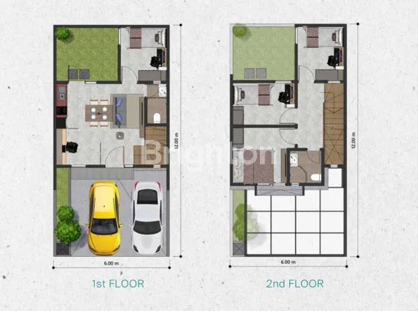 image RUMAH TERALAND TIPE SERENA PREMIER 6X12 700JT-AN (2)