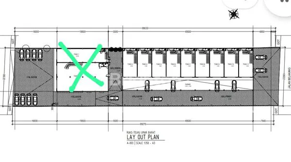 image RUKO STRATEGIS TEUKU UMAR, 193.5M² (2)