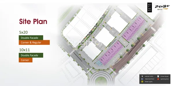 image RUKO PASADENA SQUARE NORTH TIPE STUDIO LOFT 2 FACADE, 3 LANTAI, PASADENA CENTRAL DISTRICT, GADING SERPONG, TANGERANG (4)