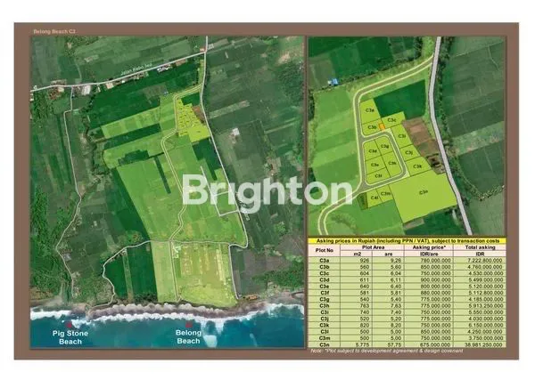 image LAND FOR VILLA SUPER CLOSE TO BELONG BEACH C3B (1)