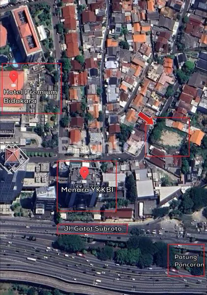 TANAH KOMERSIAL STRATEGIS DI PANCORAN / TEBET, JAKARTA SELATAN