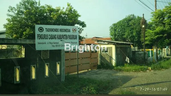 Gambar Property DIJUAL LAHAN GUDANG UNTUK PABRIK GEMPOL/PASURUAN