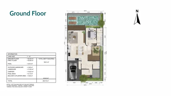 image CLUSTER VILLA MEWAH DI BUKIT JIMBARAN DENGAN 5 PANORAMA  VIEW (7)