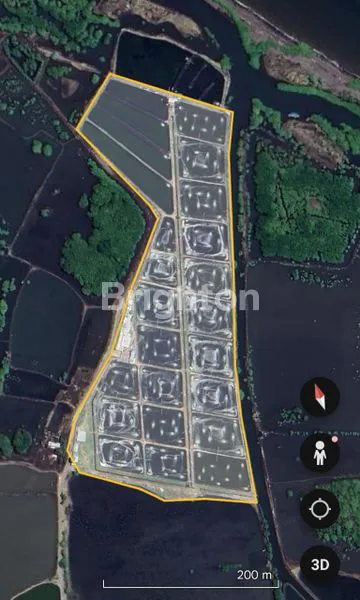 TAMBAK UDANG AKTIF DI AREA SITUBONDO DEKAT PANTAI TANGSI