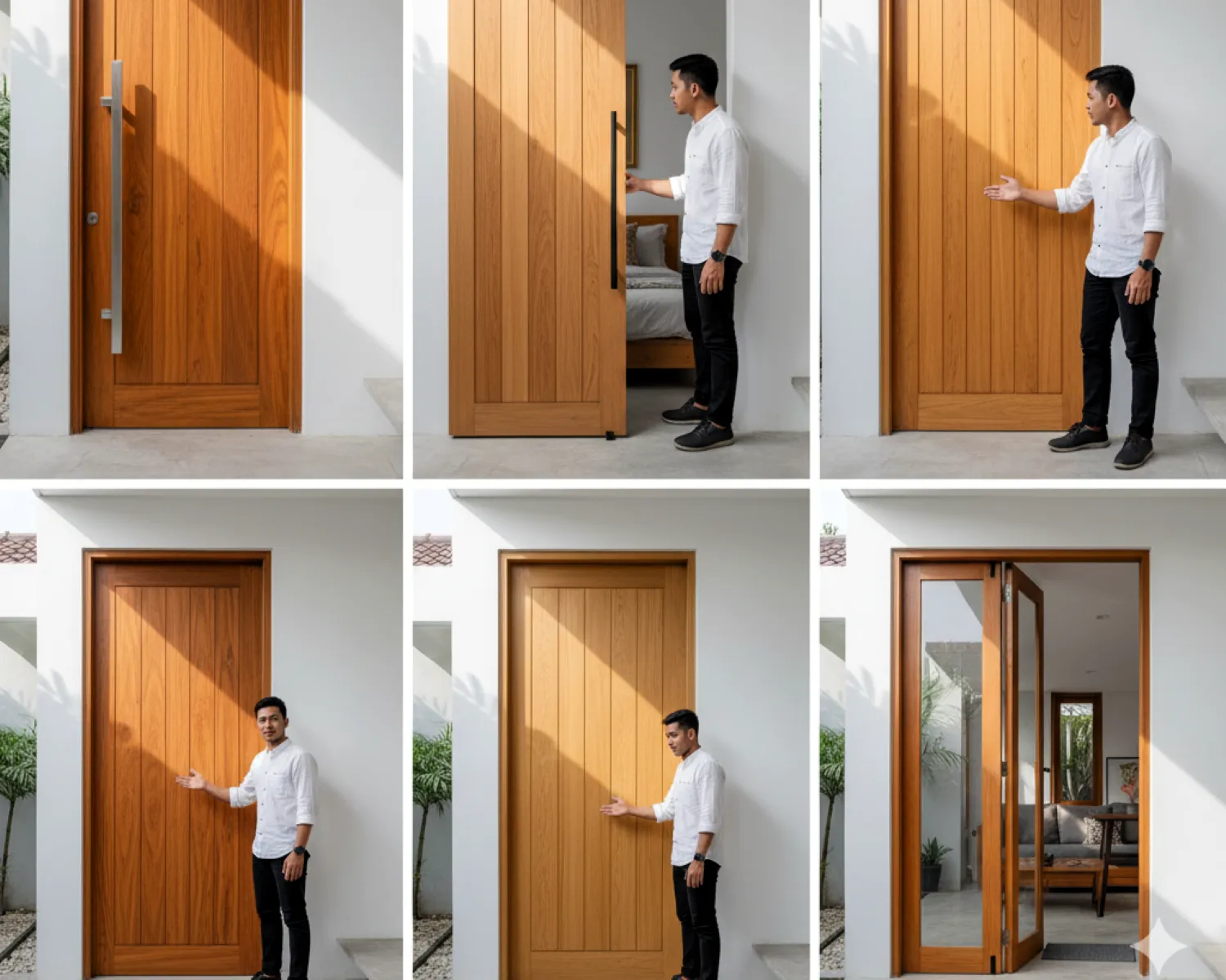 panduan model pintu minimalis kayu 3 inspirasi berbagai model pintu