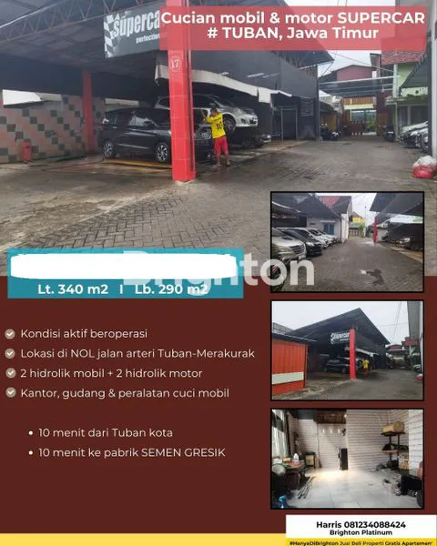 CUCIAN SUPERCAR STRATEGIS DI TUBAN, JATIM