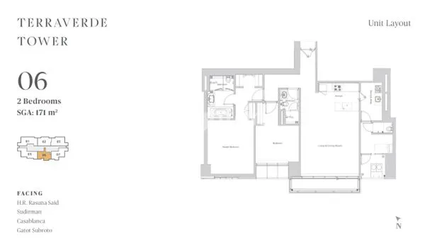 image VERDE TWO TERRAVERDE APART. JAKARTA SELATAN (6)