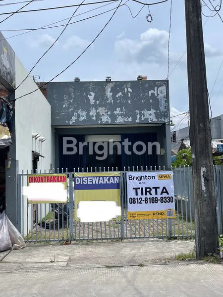 RUKO 1 LANTAI COCOK UNTUK KANTOR POSISI HOOK DI PONDOK UNGU BABELAN BEKASI