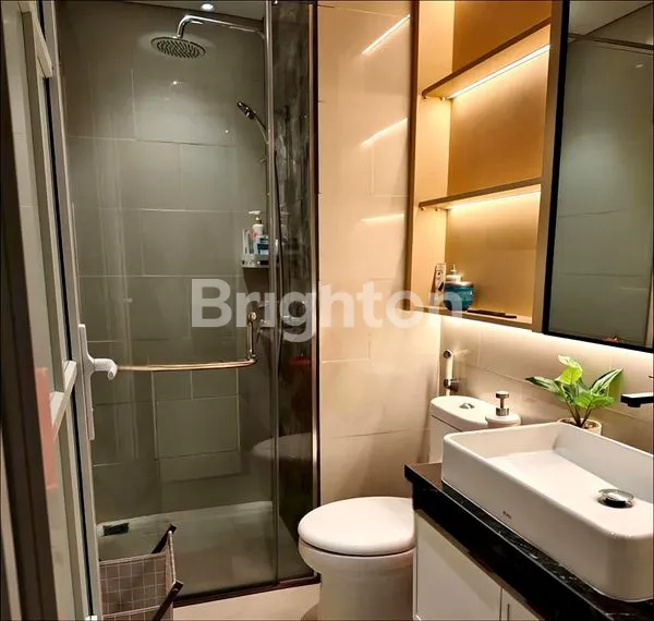 image JUAL / SEWA APARTMENT PODOMORO - FULL FURNISHED MEWAH - UK. 56 M2 - 2 BR - TOWER LINCOLN ( FAVORIT ) - LANTAI 11 (7)