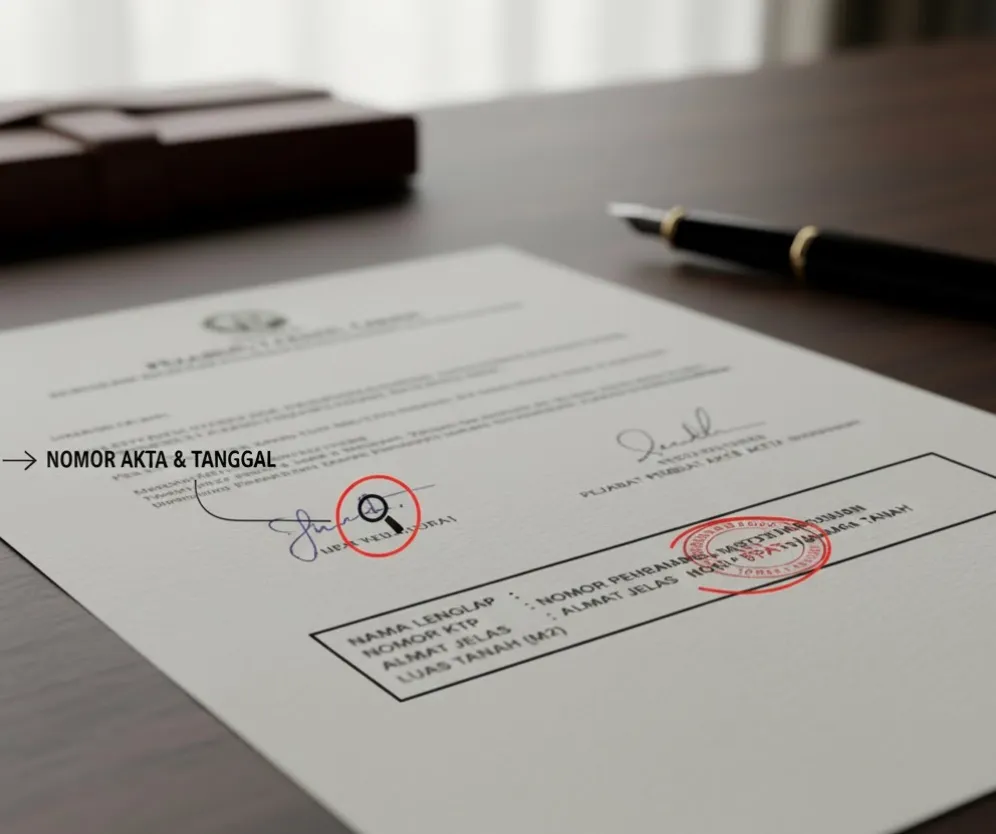 contoh surat ajb tanah asli 2