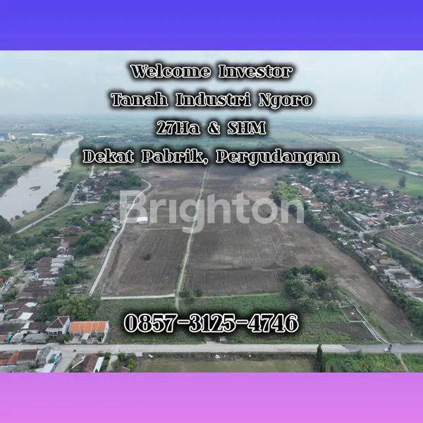 TANAH LUAS 27 HEKTARE NGORO MOJOKERTO