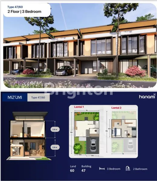 image RUMAH 2 LANTAI DGN 18 FASILITAS MIZUMI AT HINAMI DI CINITY CIKARANG (3)