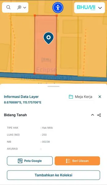 image TANAH DENGAN LEBAR DEPAN ±10 METER DI KAWASAN PREMIUM JALAN PERSADA, KEROBOKAN, BADUNG. AREA YANG DIKENAL SANGAT STRATEGIS, DIKELILINGI HUNIAN EKSKLUSIF, VILLA MODERN (3)