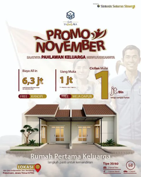 image RUMAH SUBSIDI FREE DAPUR & KANOPI DI REMBANG PASURUAN (1)