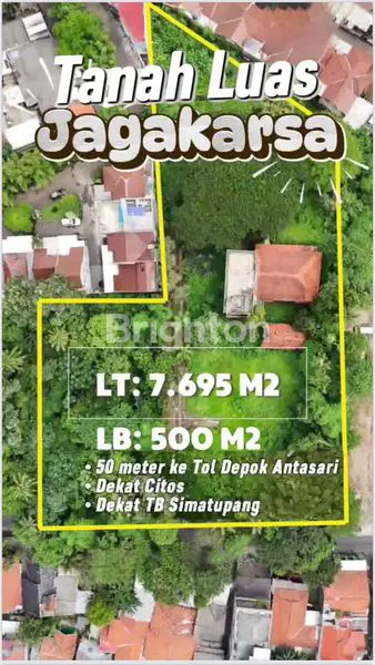 image DI JUAL RUMAH RASA VILLA 40% DI BAWAH NJOP SUPER LUAS DI JAGAKARSA – LOKASI STRATEGIS!!! DEKAT CITOS & TB SIMATUPANG (2)
