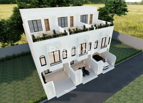 RUMAH 3 LANTAI + ROOFTOP DI KAWASAN PERMUKIMAN, BISNIS & KULINER – PURA DEMAK, DENPASAR BARAT