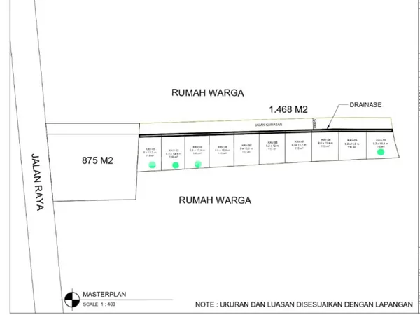 image DIJUAL TANAH KAVLING PEMOGAN TAMAN PANCING - LUAS 110M2 LOKASI STRATEGIS | TJ7286270 (3)