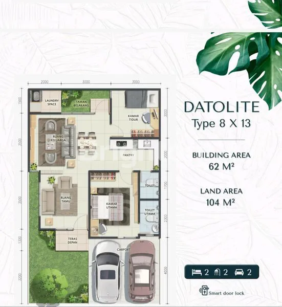image CLUSTER GARDEN HOUSE DATOLITE  (3)