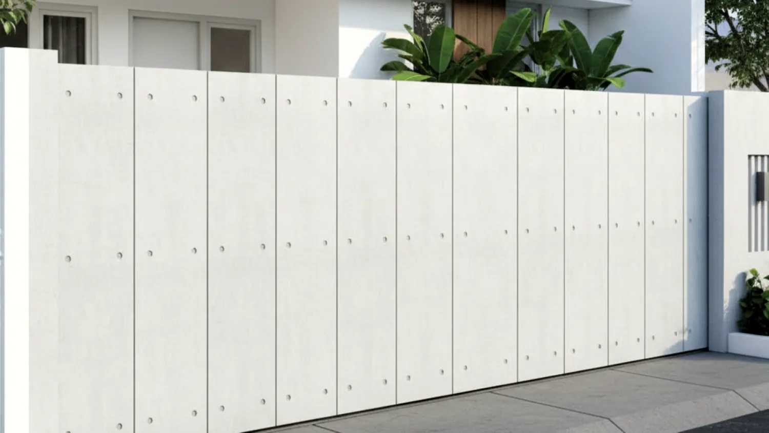 model pagar minimalis terbaru pengaruhi nilai rumah 9 pagar GRC2