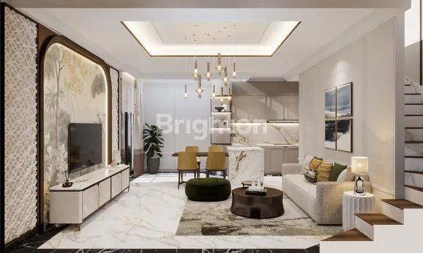 image RUMAH AMERICAN CLASSIC MINIMALIS MANSION NINE GRAND LYNDON SURABAYA BARAT (4)