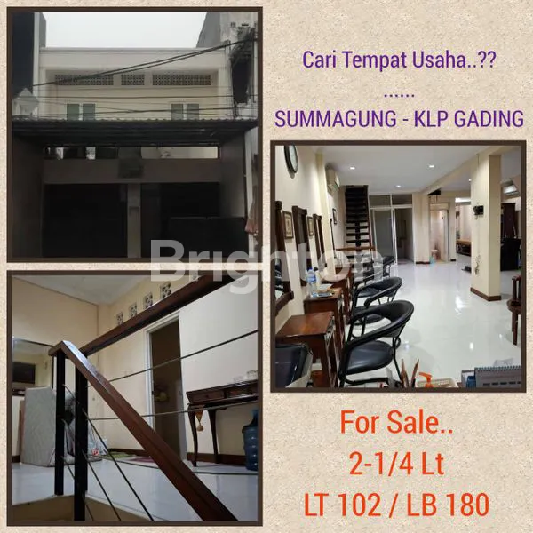 image RUMAH U/USAHA 2 1/4LT SUMMAGUNG KELAPA GADING (1)