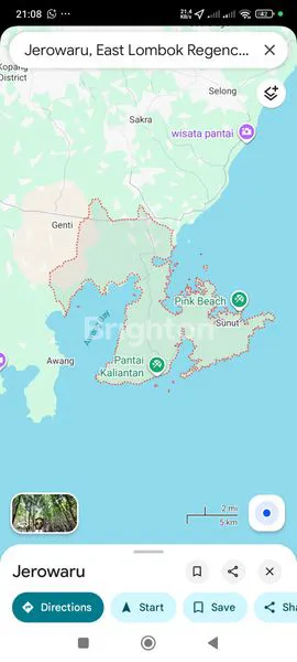 image LAND FOR SALE AT PINK BEACH 3,TELONE BAY, LOMBOK ISLAND (2)