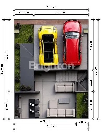 image RUMAH DALAM CLUSTER EKSKLUSIF BARU DI PASAR MINGGU, LT 75 LB 115. (2)