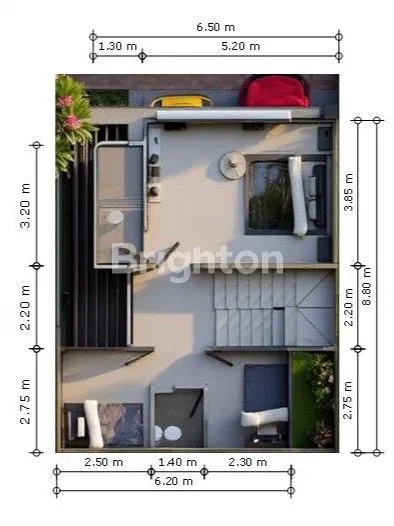 image RUMAH DALAM CLUSTER EKSKLUSIF BARU DI PASAR MINGGU, LT 75 LB 115. (3)