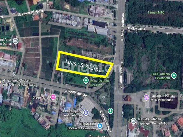 TANAH STRATEGIS 6.000M² DI JL. ARIFIN AHMAD